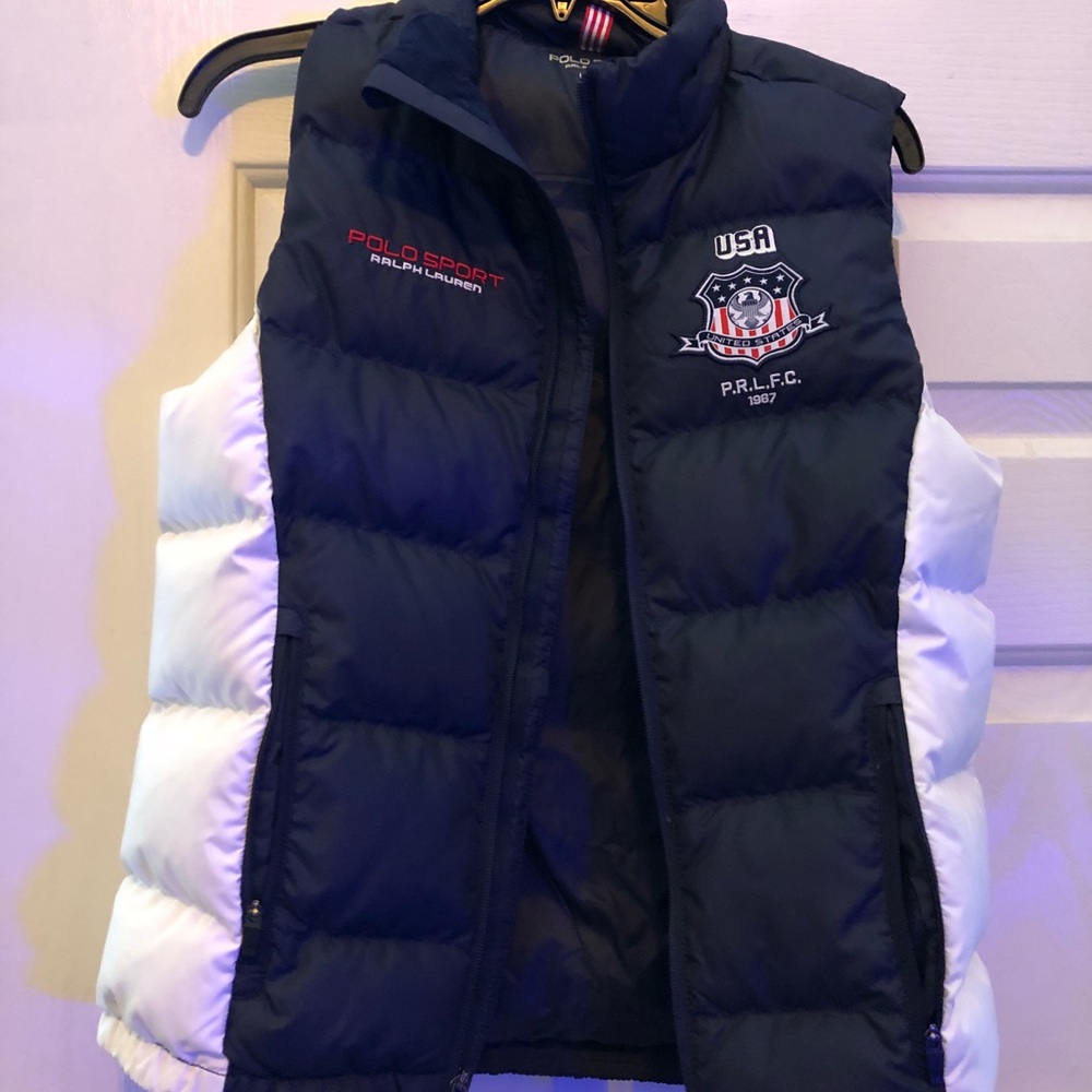 USA Ralph Lauren polo puffer jacket